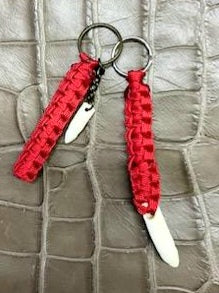Tooth Paracord Keychain